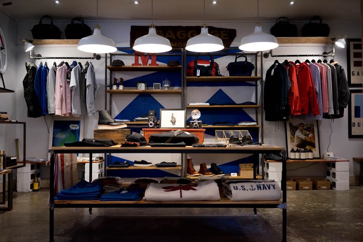 Retail clothing store — Shopify development services