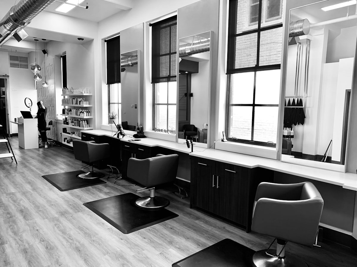 Example scope: salon booking website with Google Business Profile setup